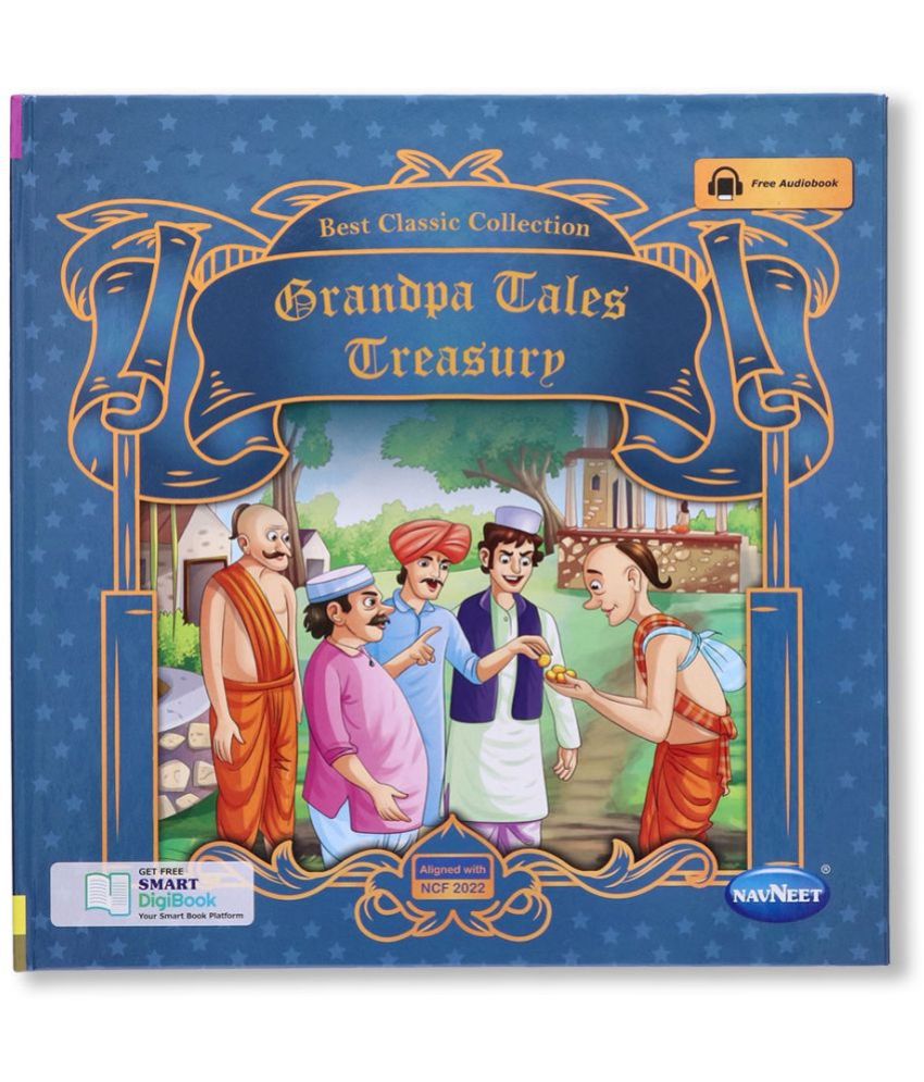     			Navneet Best Classic Collection- Grandpa Tales Treasury Vocabulary Words- With Colourful Illustrations- Read aloud stories- Bedtime Stories- Audio Book- Social-Emotional