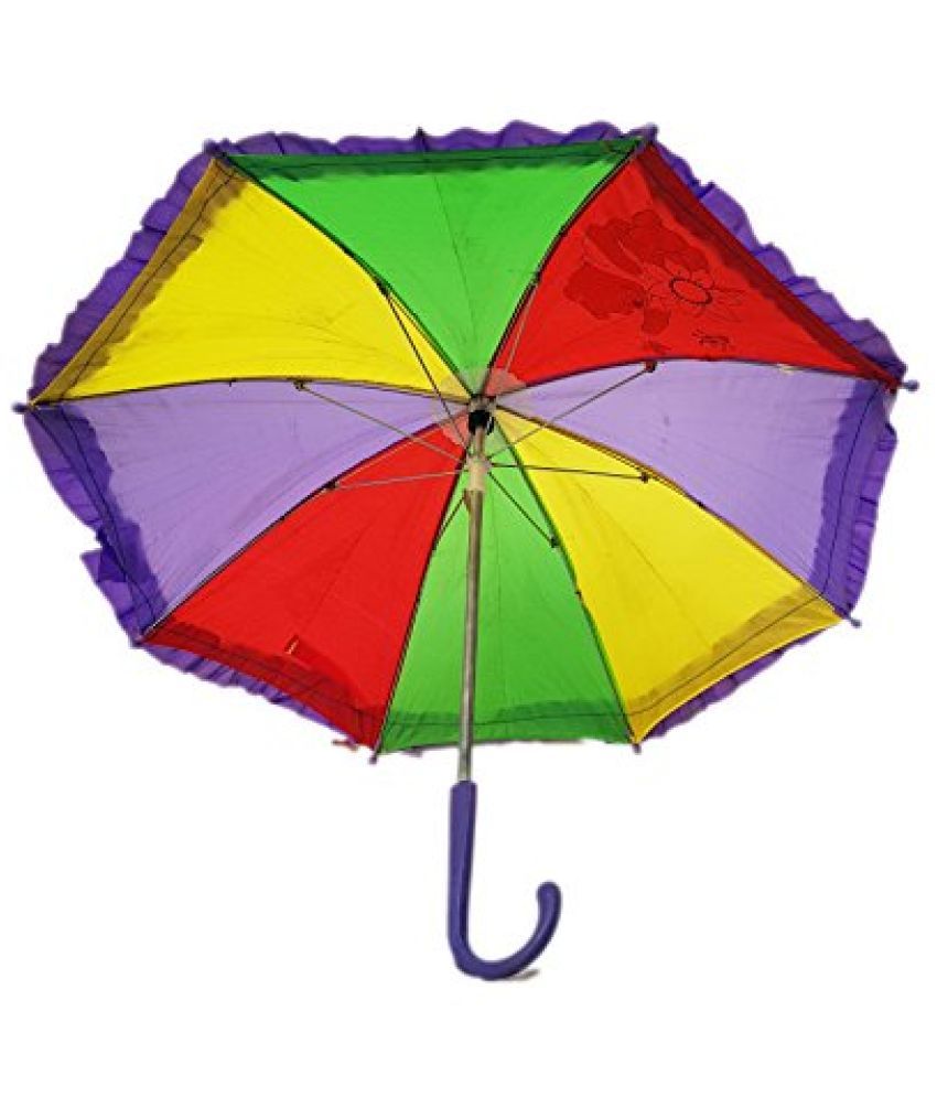     			Rainbow Umbrella For Boys & Girls, Dance Party Decoration - Multicolor