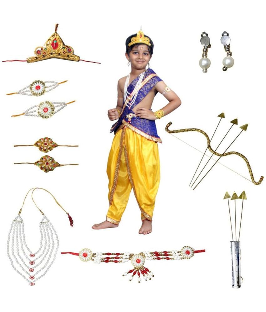     			Ram Costume for Infant Baby With Jewlry, Ramayan Play/Dushera Dress, 2-3 Years