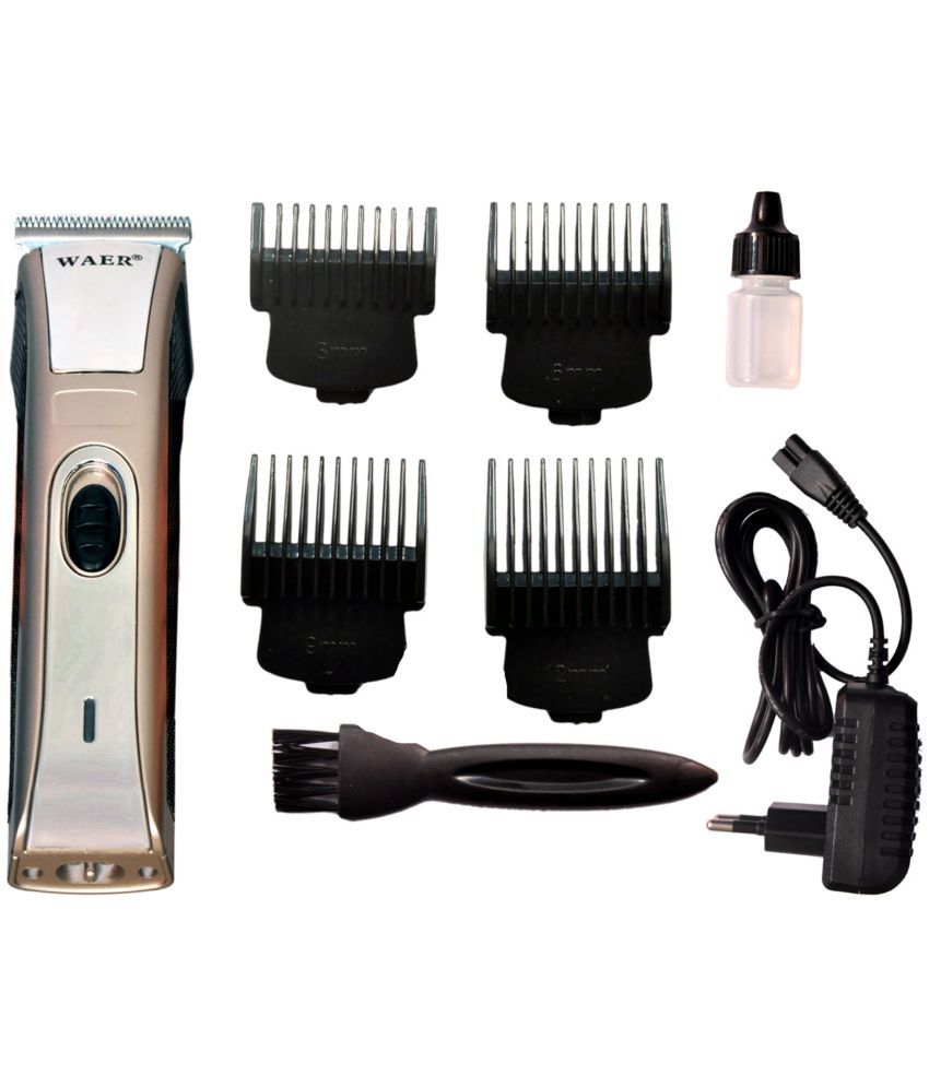     			WAER WA- 682 Gold Cordless Beard Trimmer With 60 minutes Runtime