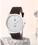 Wizard Times Brown Leather Analog Men's Watch