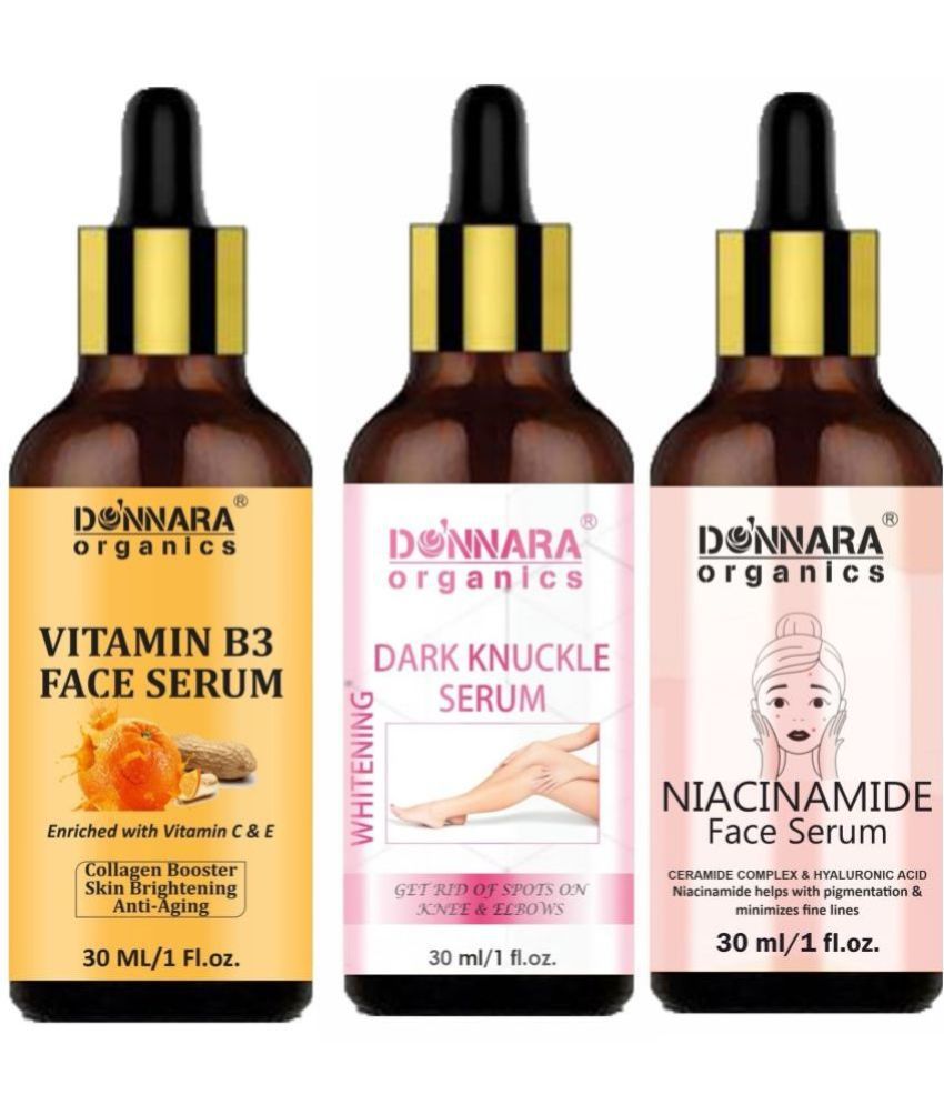     			Donnara Organics Face Serum Vitamin C Daily Care For All Skin Type ( Pack of 3 )