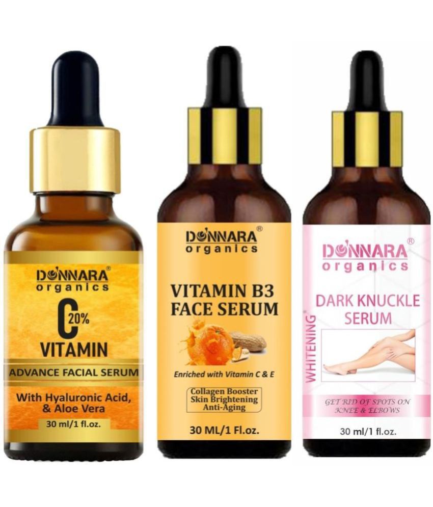     			Donnara Organics Face Serum Vitamin C Daily Care For All Skin Type ( Pack of 3 )