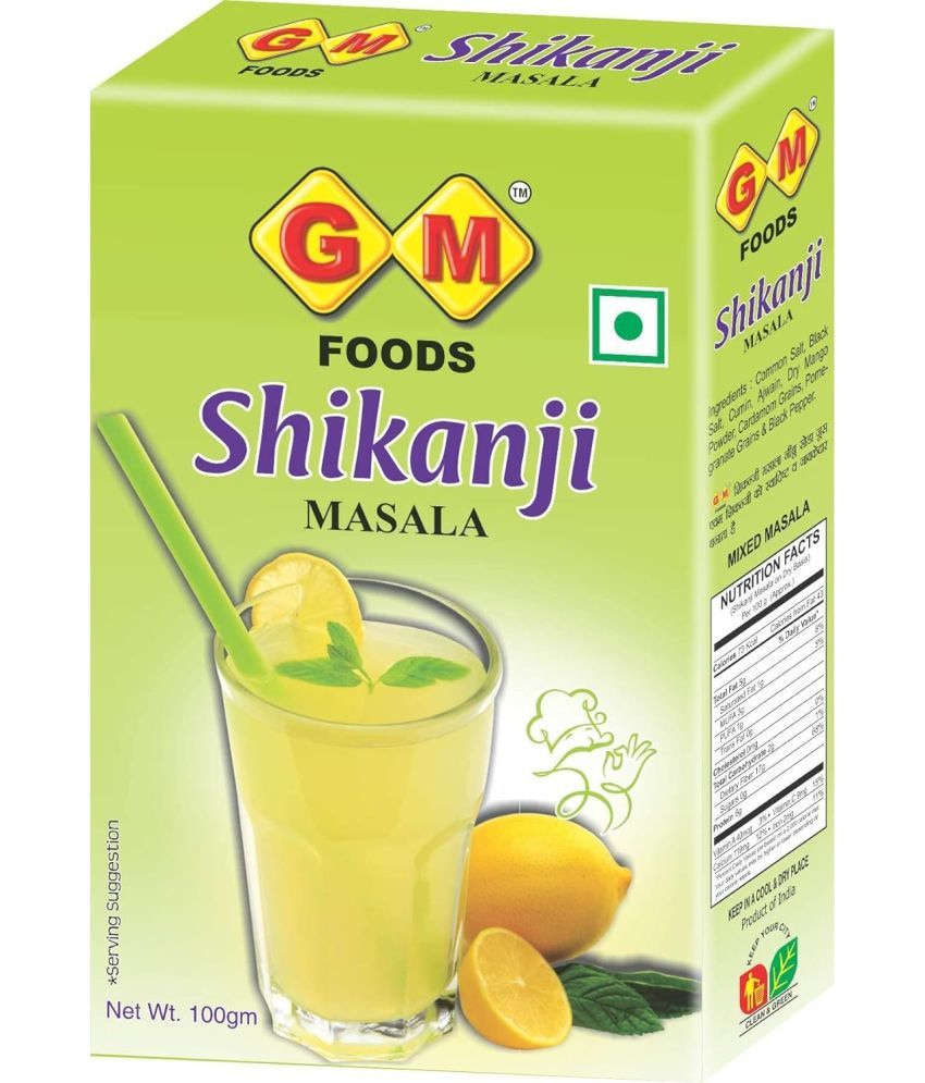     			GM FOODS Shikanji Masala Instant Mix 200 gm