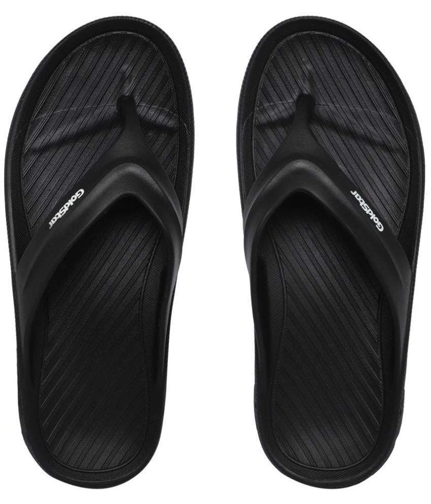     			GOLDSTAR Black Men's Daily Slipper