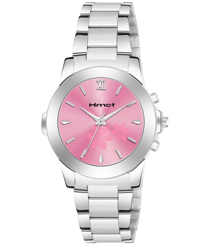     			HMCT Silver Metal Analog Womens Watch