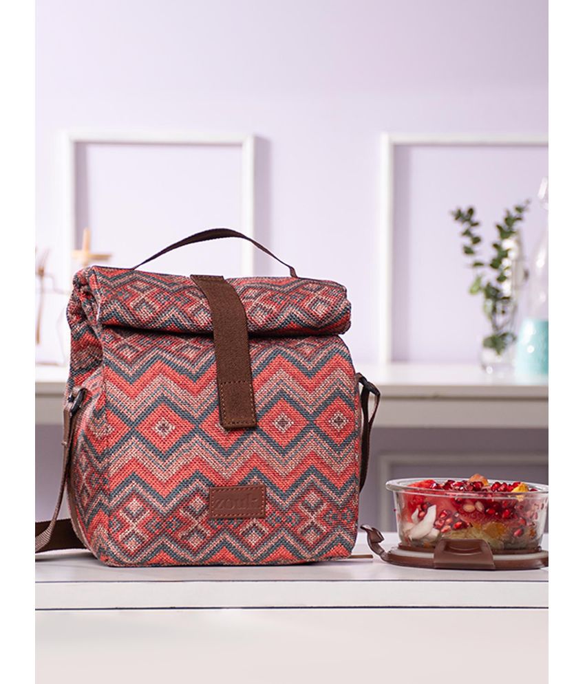     			Zouk Multicolor Lunch Bags ( 1 Pc )