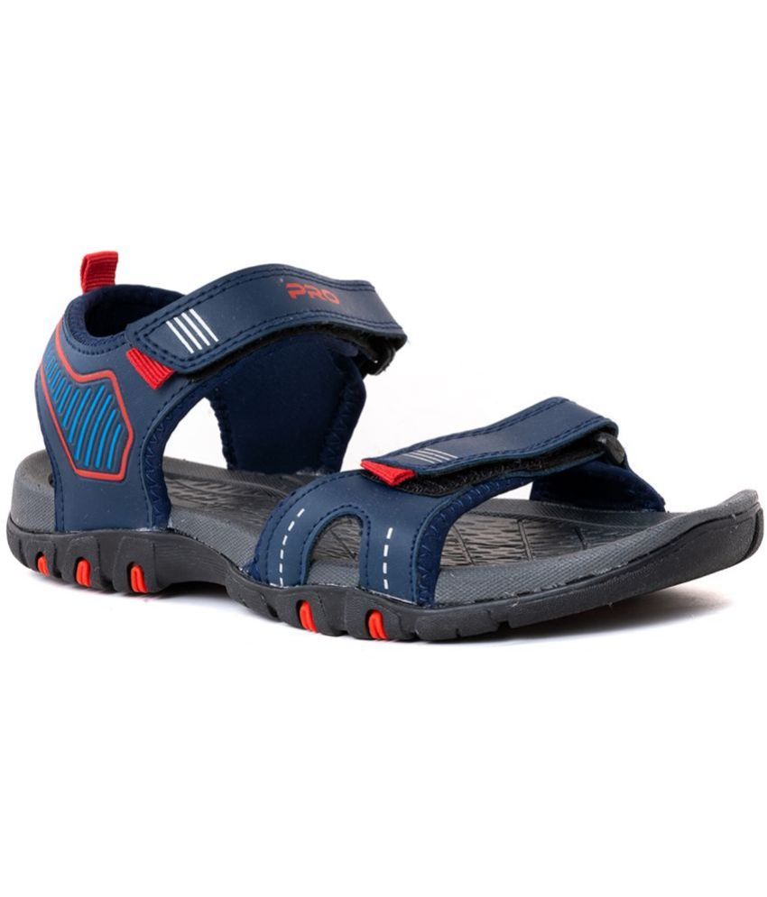     			KHADIM - Navy Men's Floater Sandals