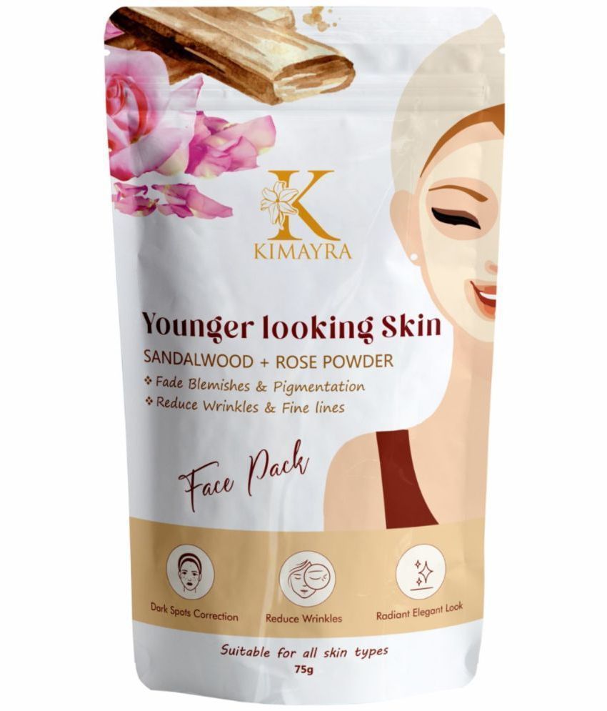     			Kimayra Sandalwood + Rose Face Pack Powder For Women/Men -Safe For All Skin Type