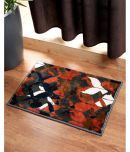 GRHAMOY - Regular Polyester Door Mat ( 60 X 40 cm ) Single - Multi