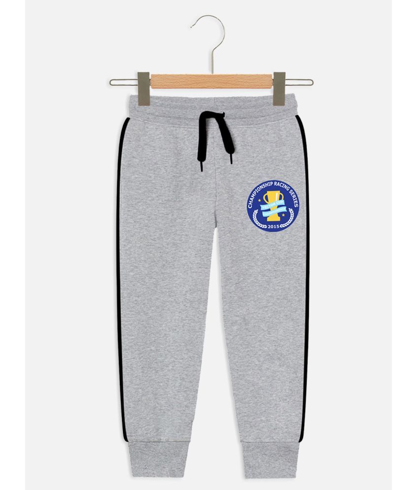     			Trampoline Grey Cotton Boys Trackpant ( Pack of 1 )