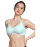 Susie Cotton Blend Women's Balconette Bra ( Light Blue ) DI1006-Skylight