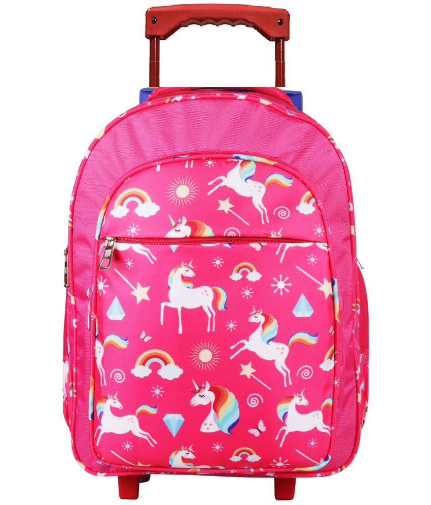     			Da Tasche 25 Ltrs Pink Trolley Bag for Girls