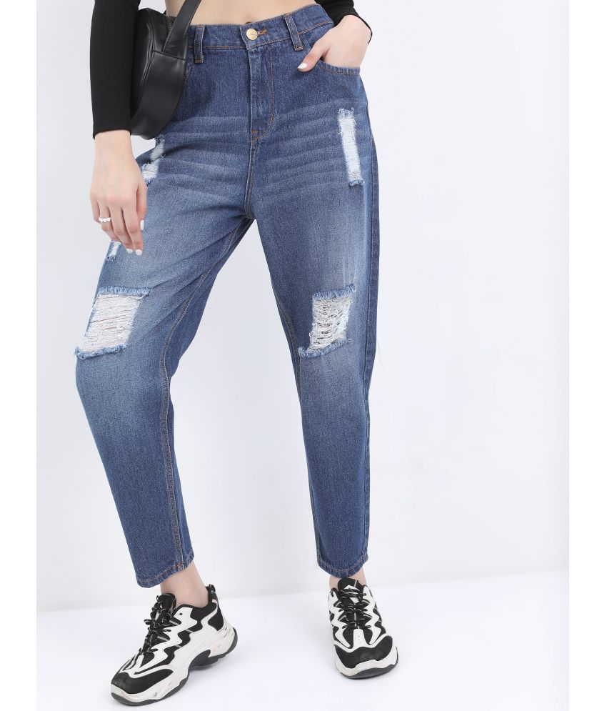     			Ketch - Blue Cotton Regular Fit Women's Jeans ( Pack of 1 )