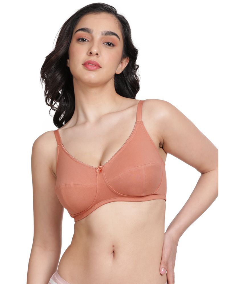     			Susie Pink Cotton Blend Non Padded Women's Balconette Bra ( Pack of 1 )