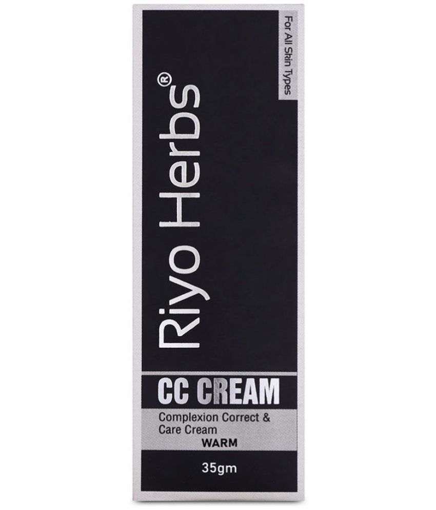     			Riyo Herbs CC Cream Contains SPF With UVA Rays, Conceals Imperfections for Even Tone Skin (WARM)