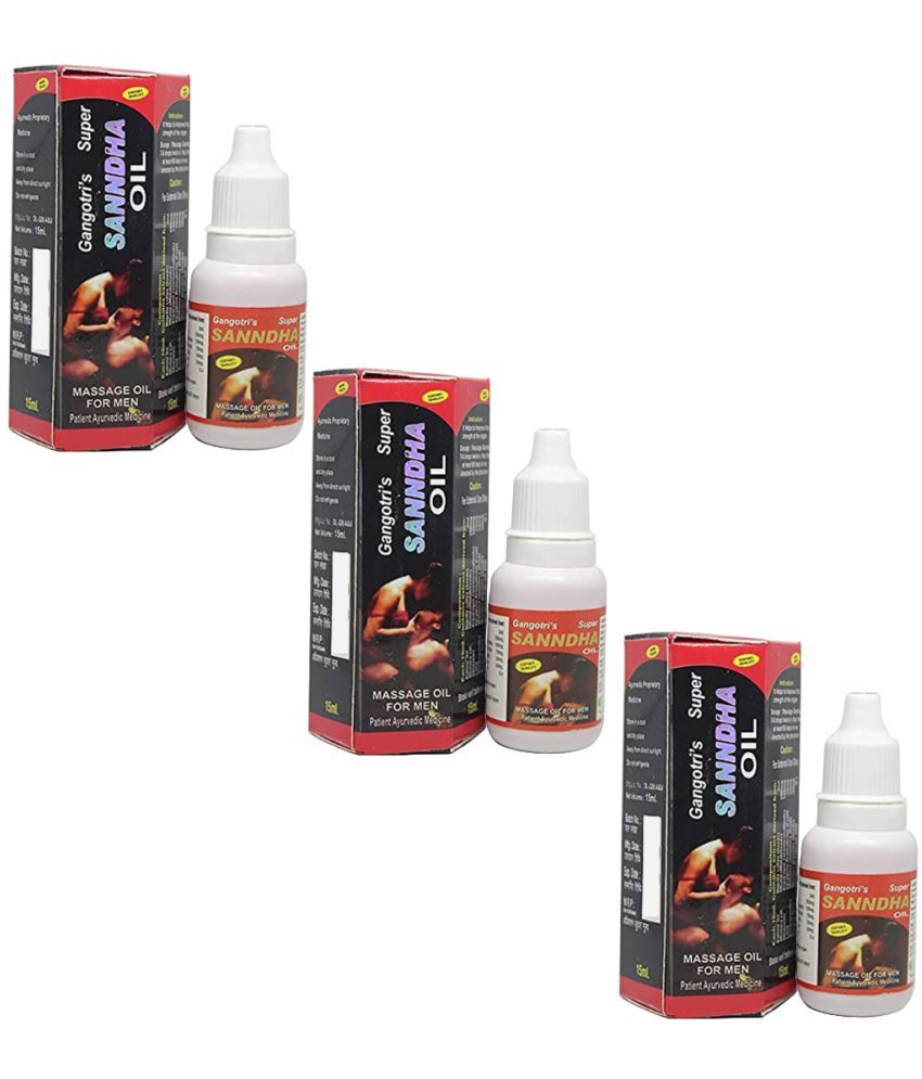     			Sanndha Oil for Men, Pack of 15ml x 3 Pieces