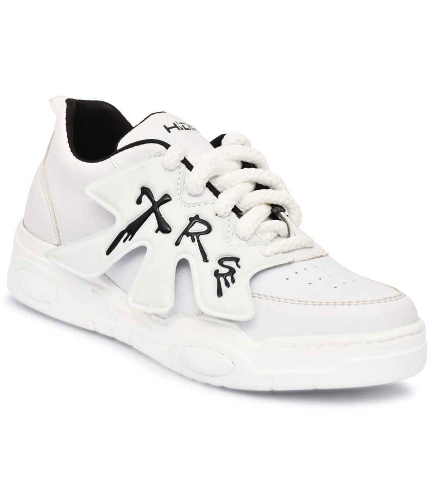     			HiDa White Men's Lifestyle Shoes