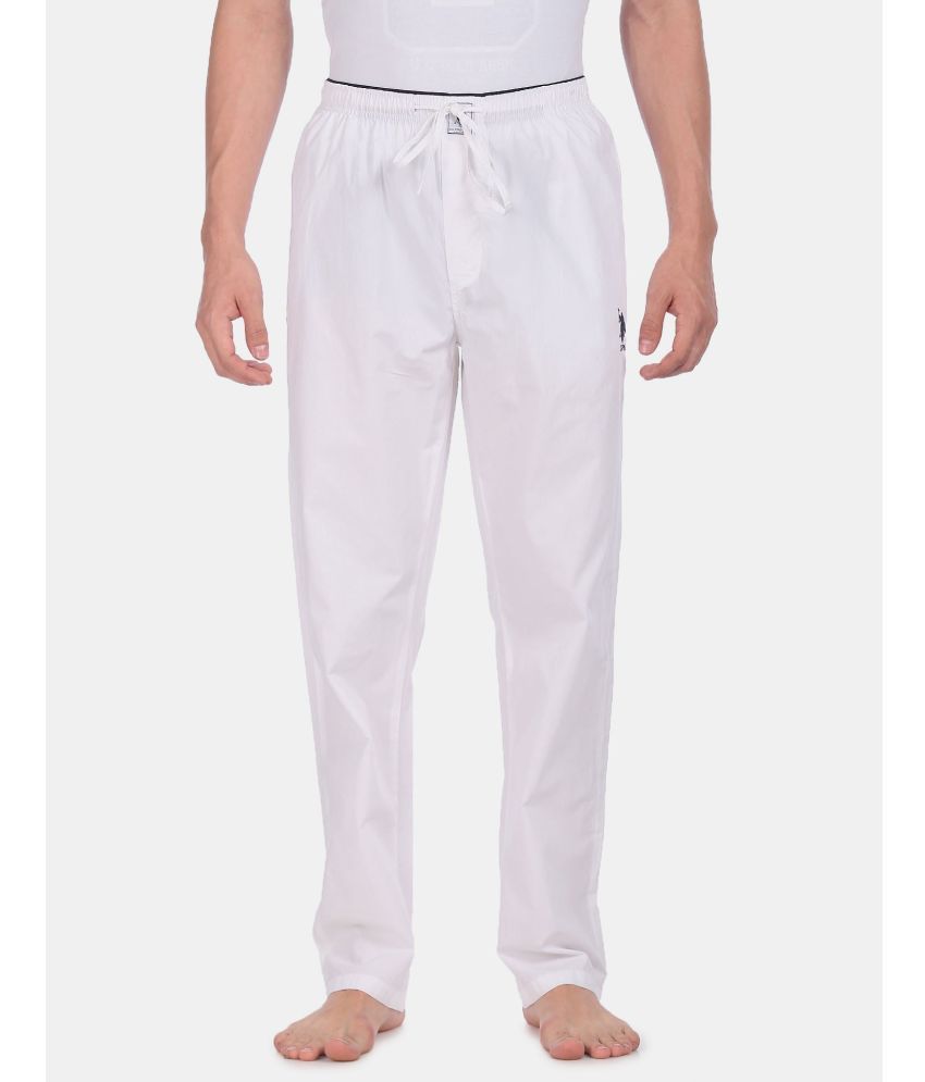     			U.S. Polo Assn. White Pyjamas Single Pack