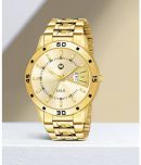 Wizard Times Gold Stainless Steel Analog Men's Watch