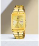 Wizard Times Gold Stainless Steel Analog Men's Watch