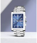 Wizard Times Silver Stainless Steel Analog Men's Watch