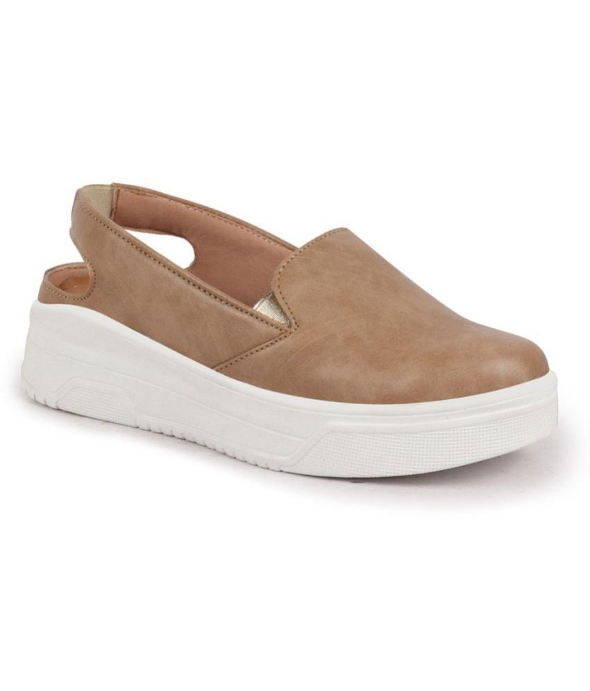     			Fausto Khaki Women's Slip On