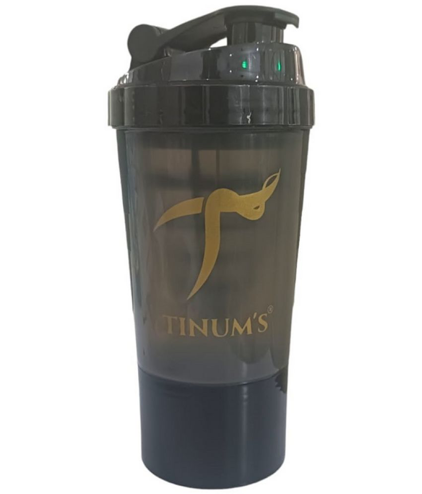     			TINUMS Plastic Black 500 mL Shaker ( Pack of 1 )