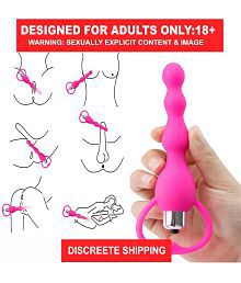 Butt Vibrating Plug Anal Sex Toys Dildos Anal Plug Flexible Prostate Massager Waterproof For Men Women Toy Sexymate Pink Free Size men sex toywomen sex toys best toys for women vibrator for women