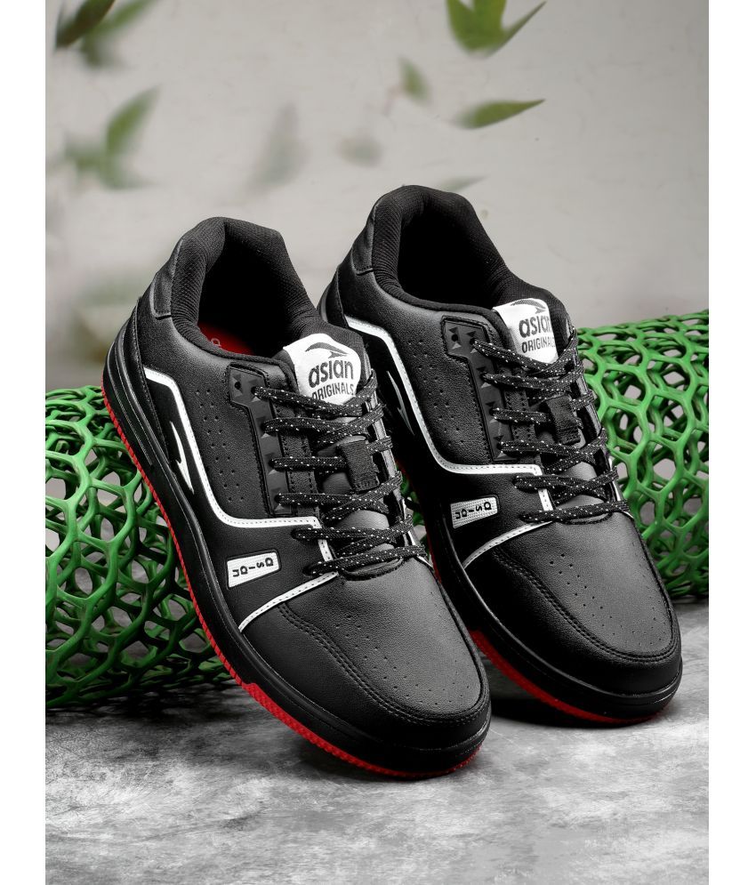     			ASIAN JASPER-16 Black Men's Sneakers