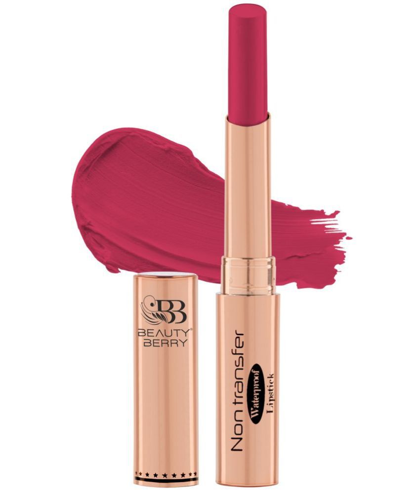     			Beauty Berry Raspberry Pink Matte Lipstick 2.4