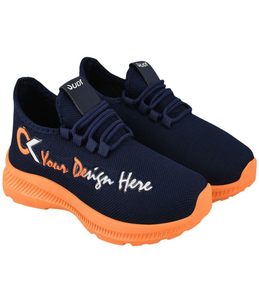     			Birde Orange Men's Sports Running Shoes