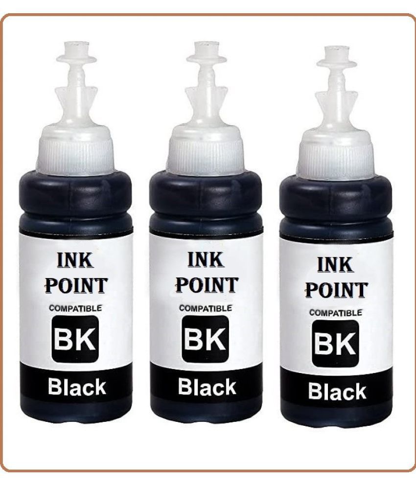     			INK POINT Assorted Pack of 3 Toner for Refill Ink Brother DCP T-Series Dye Ink Compatible for DCPT310, T510W, T710W, HLT4000DW