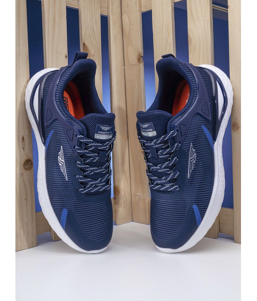     			Red Tape Navy Men's Sports Running Shoes