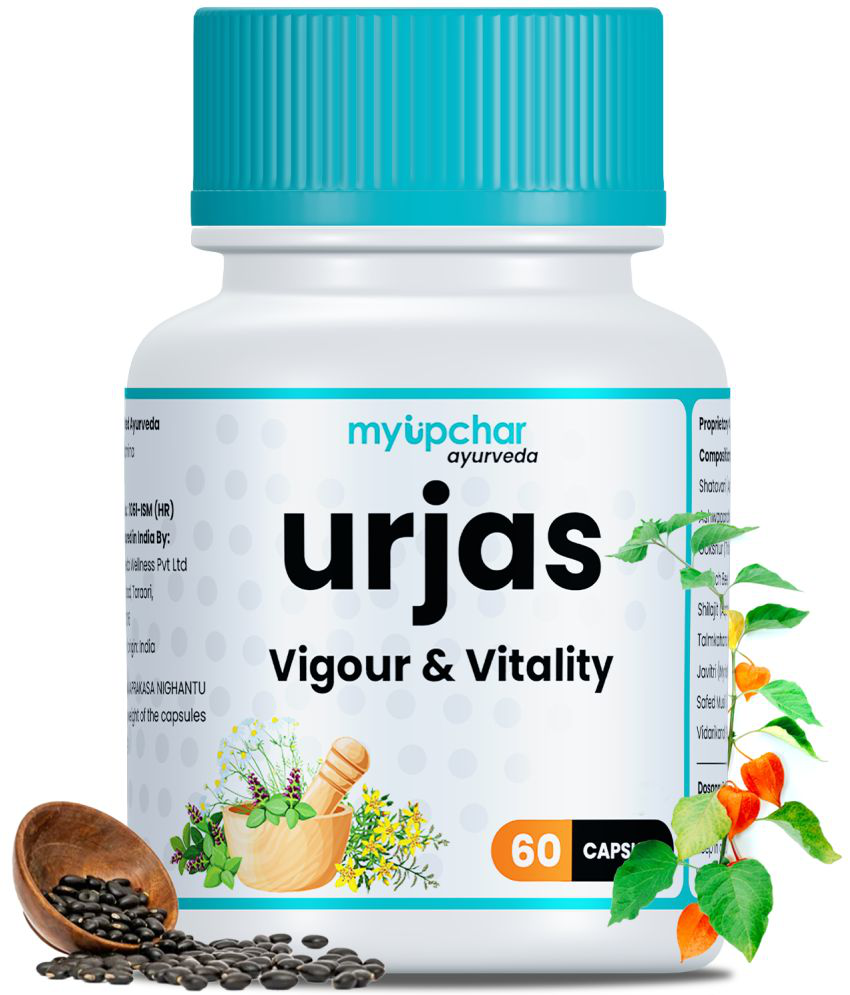     			myUpchar Ayurveda Urjas Vigour and Vitality - 60 Capsules