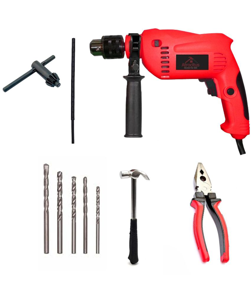     			Atrocitus - Kit of 5- 41 850W 13mm Corded Drill Machine with Bits