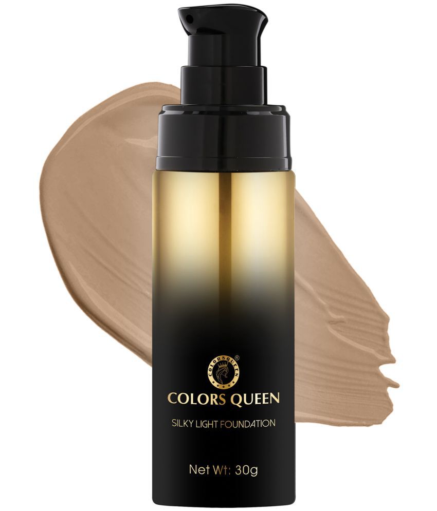     			Colors Queen Matte Liquid For All Skin Types Skin Medium Foundation Pack of 1