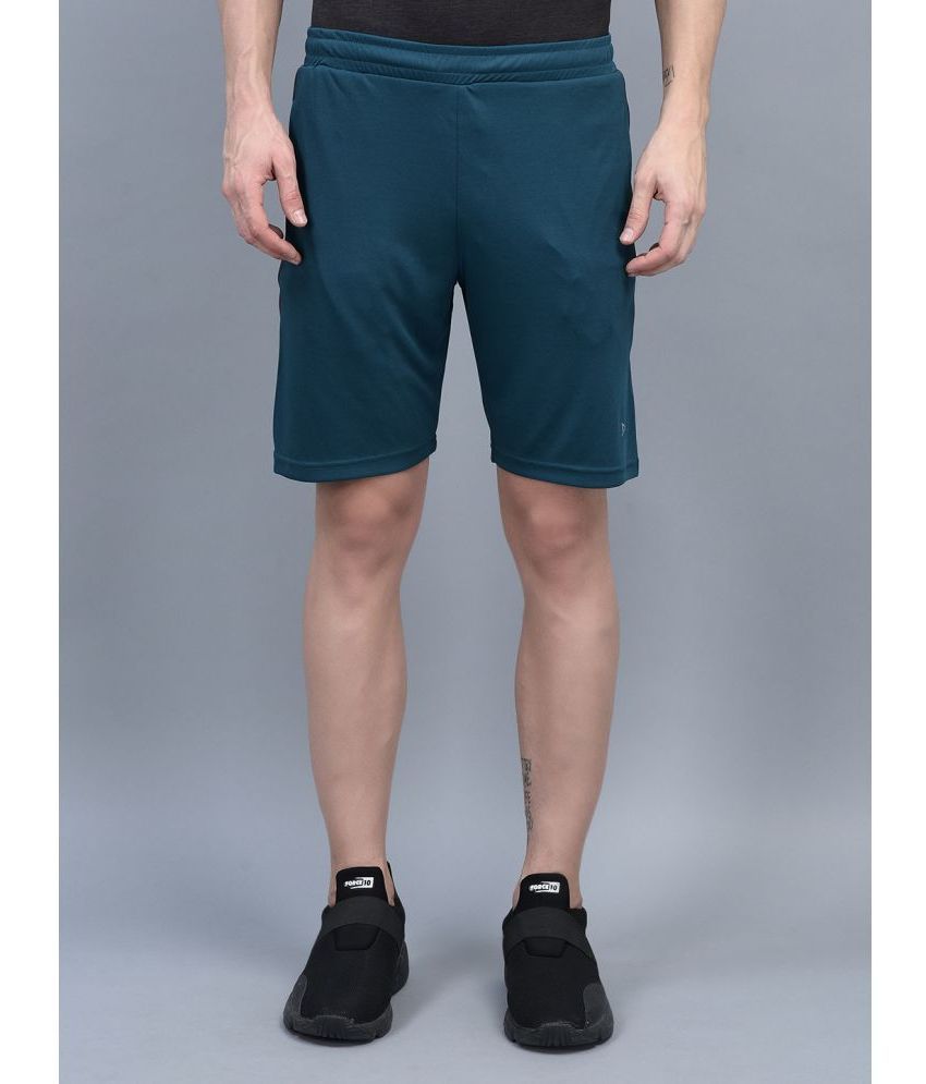     			Force NXT Green Cotton Blend Men's Shorts ( Pack of 1 )