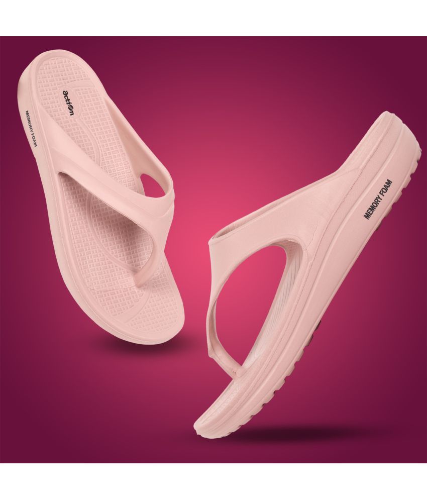     			Action Pink Women's Daily Slipper