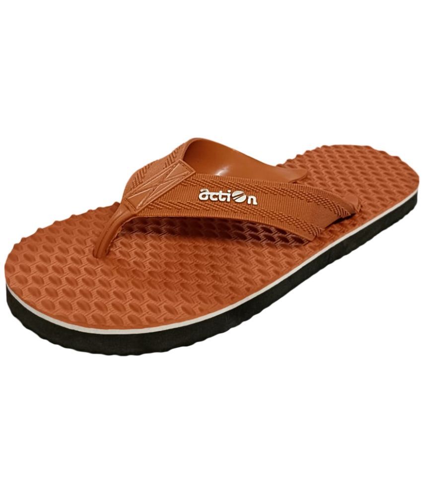     			Action Tan Men's Daily Slipper