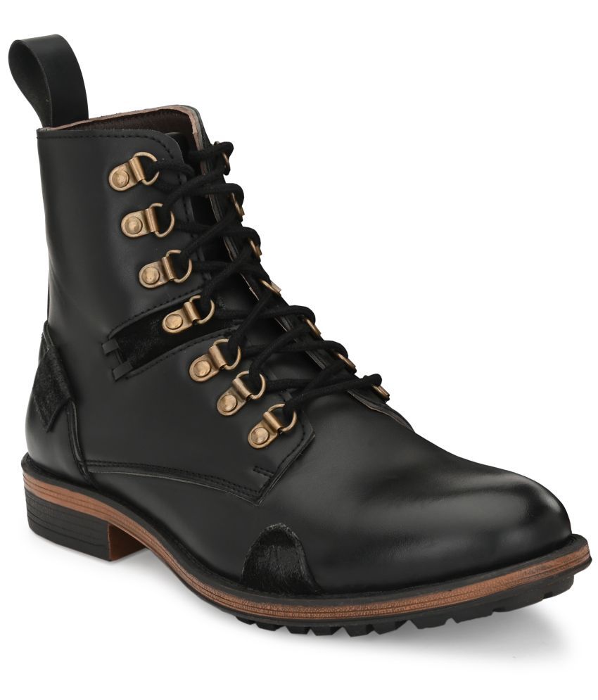     			Big Fox Black Men's Casual Boots