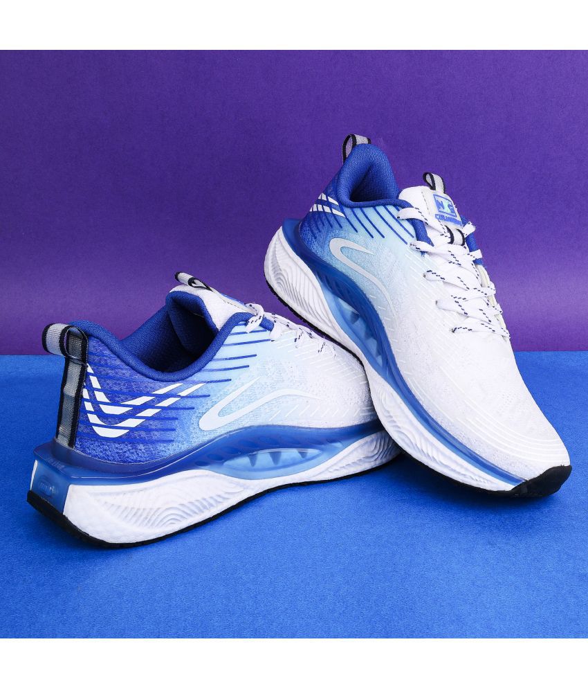     			Columbus SUBWAY Light Blue Men's Sports Running Shoes