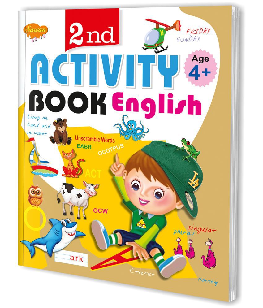     			English Age4+ | 2nd Activity Book By Sawan (Paperback, Manoj Publications Editorial Board)