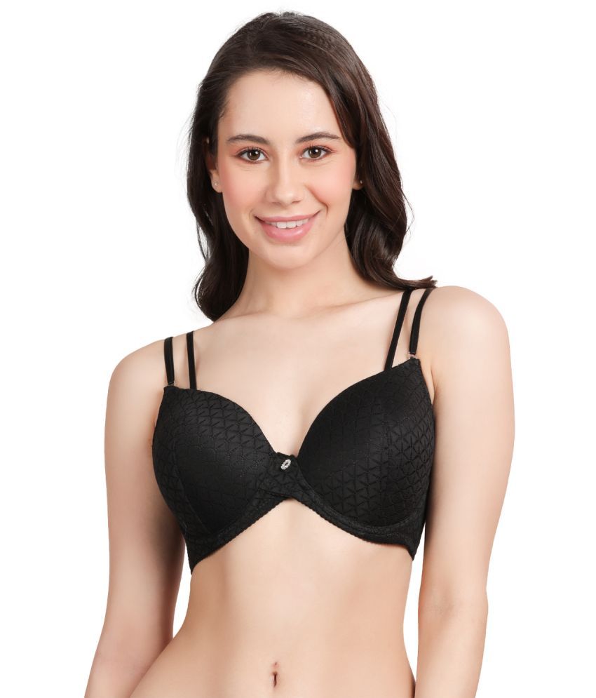     			Susie Nylon Women's Balconette Bra ( Black ) S045-BlackBeauty