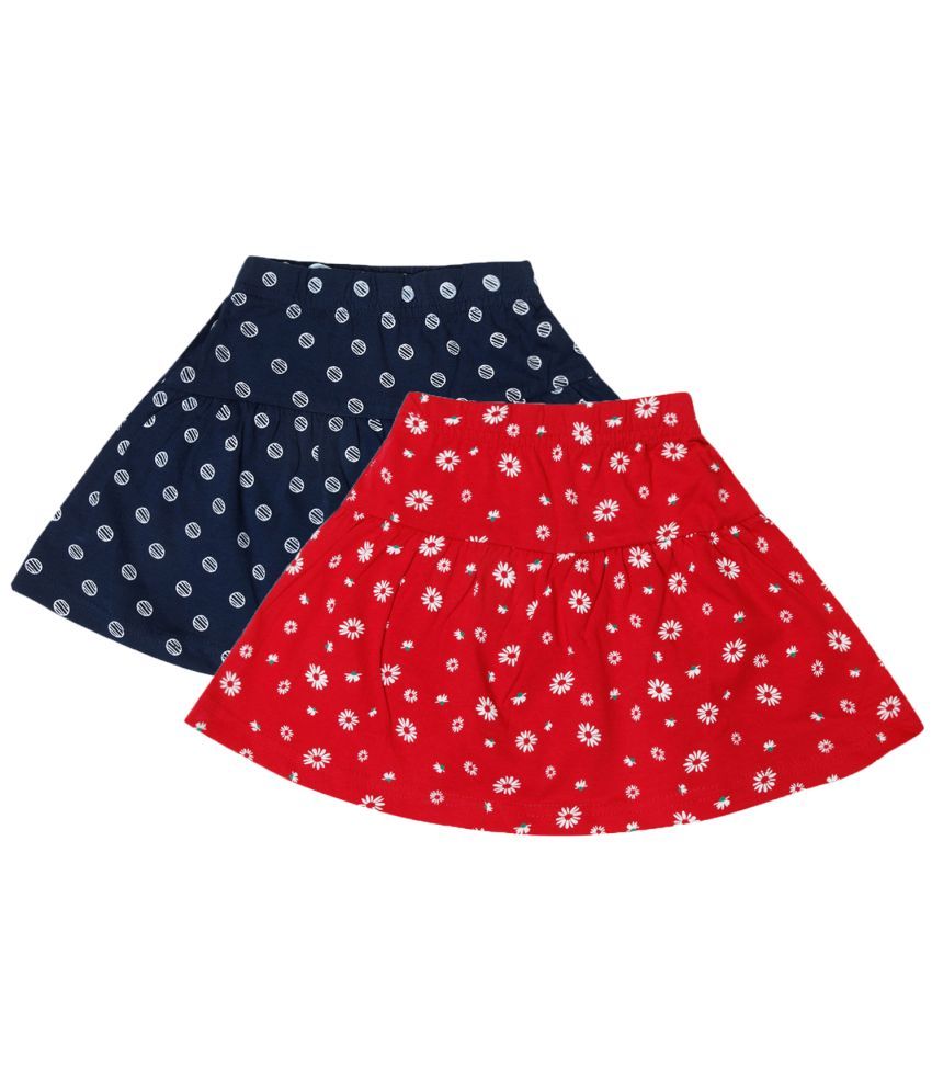     			Bodycare Multicolor Cotton Baby Girl Skirt ( Pack of 2 )