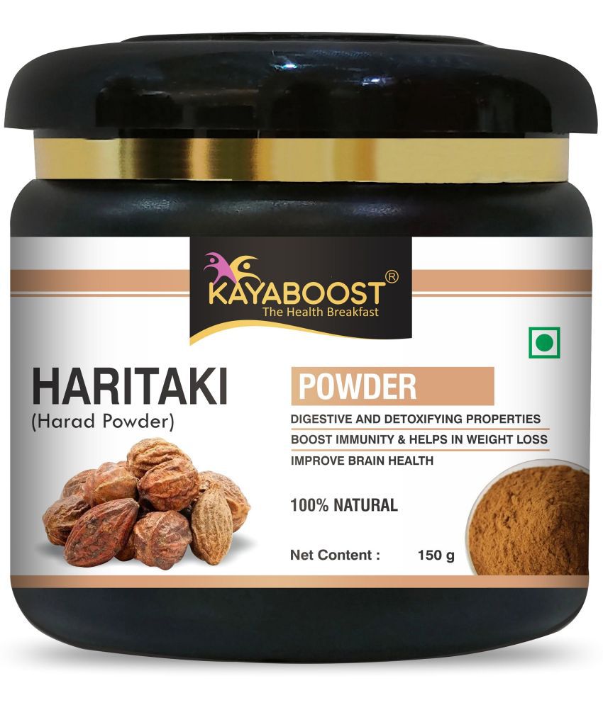     			KAYABOOST Harad Powder - Haritaki Fruit Powder, Terminalia Chebula, Natural (150 g)