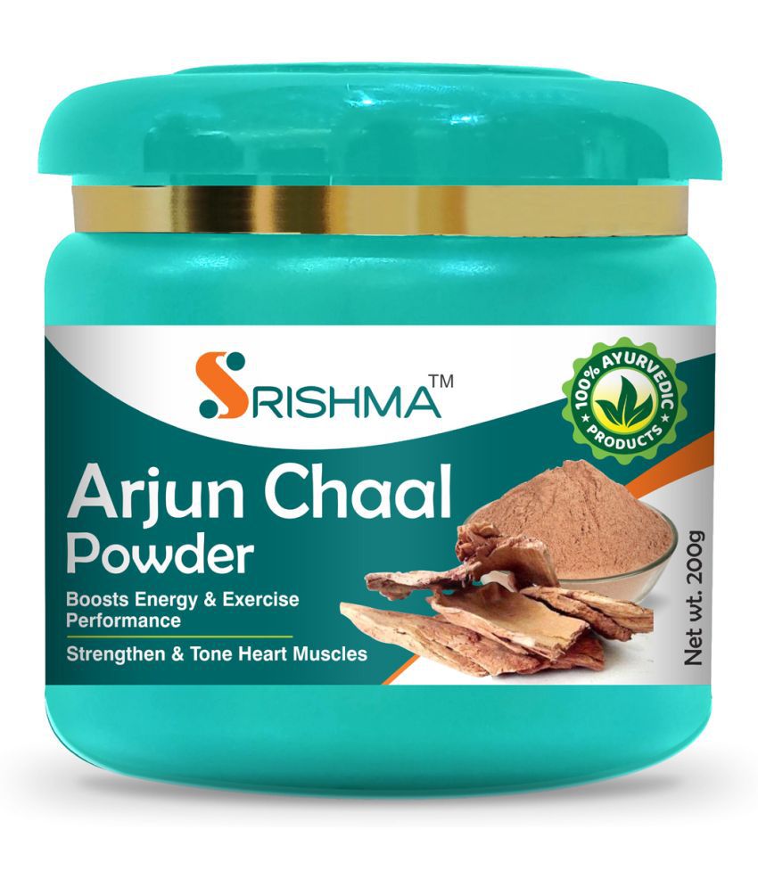     			Srishma Arjun ki Chaal Powder, Arjuna Bark, Arjun Chal Tree Chhal (200 g)
