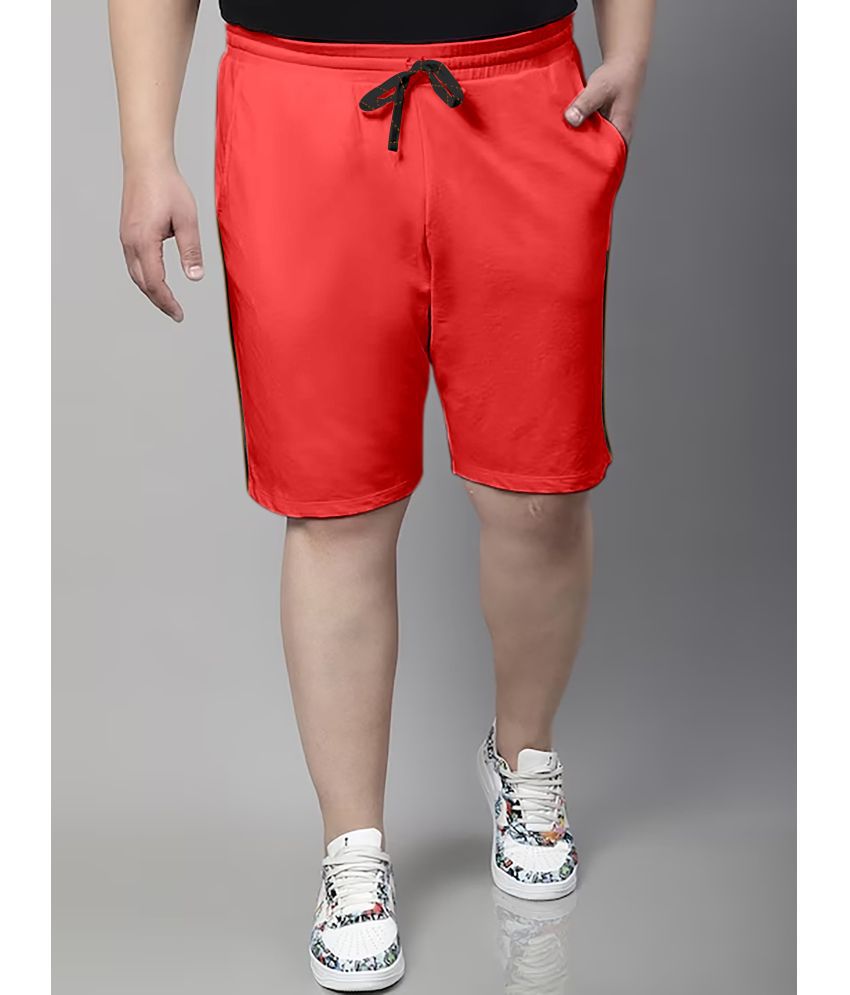     			Ardeur Red Cotton Blend Men's Shorts ( Pack of 1 )