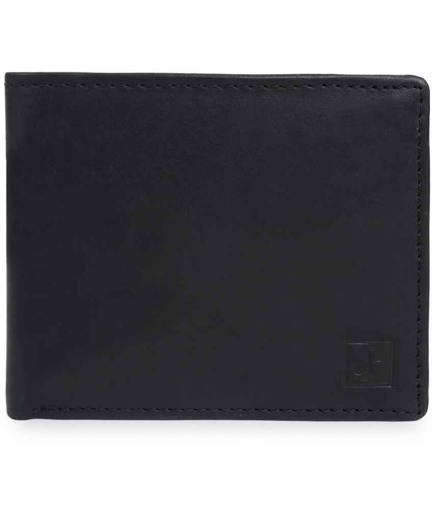     			CIMONI Black Leather Men's RFID Wallet ( Pack of 1 )