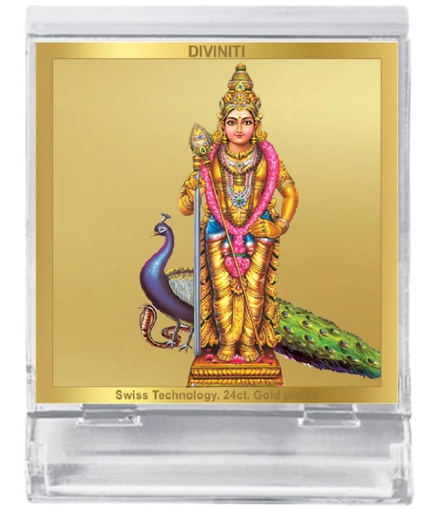     			Diviniti Karthikeya Swamy Ideal For Car Dashboard ( Pack of 1 )